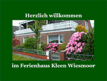 Tablet Screenshot of gaestehaus-kleen.de